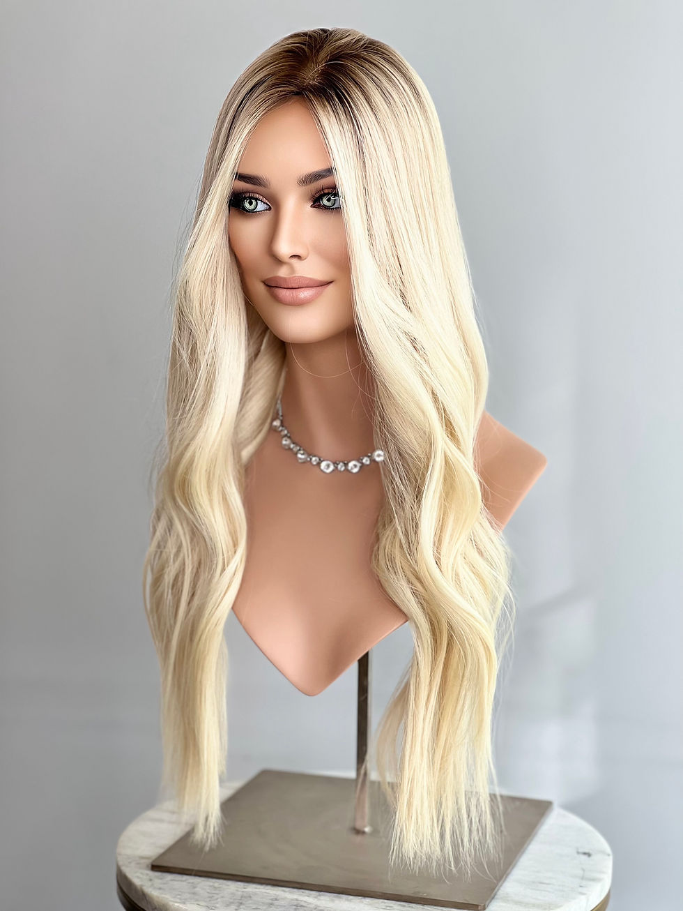Miniatura: T500 Mckenna Premium Human Hair Silk Topper 26-27”