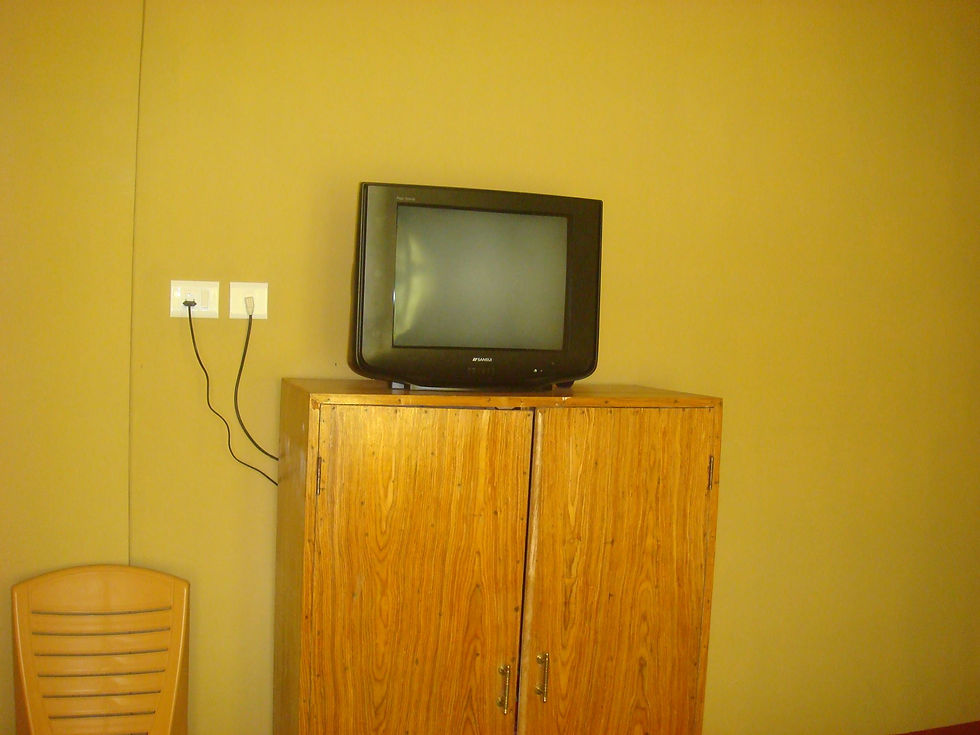 Colour TV with Cable