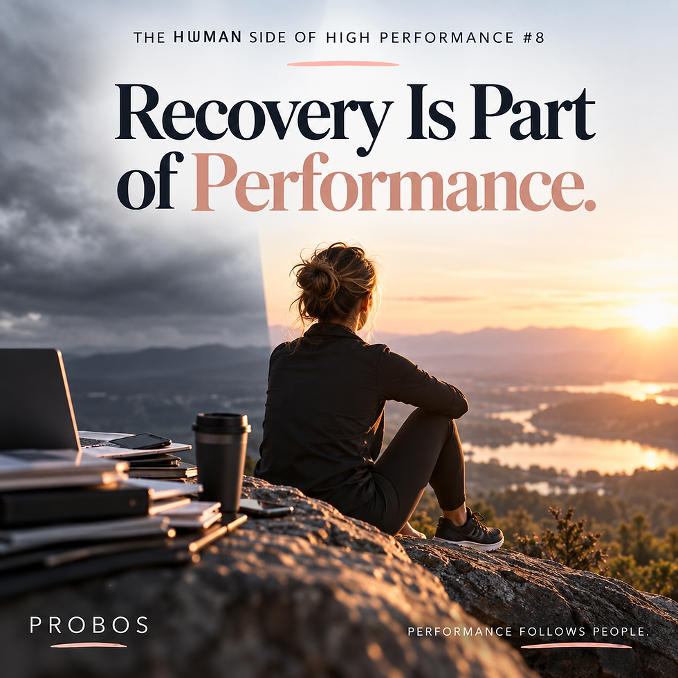 The Human Side of High Performance: Article 8