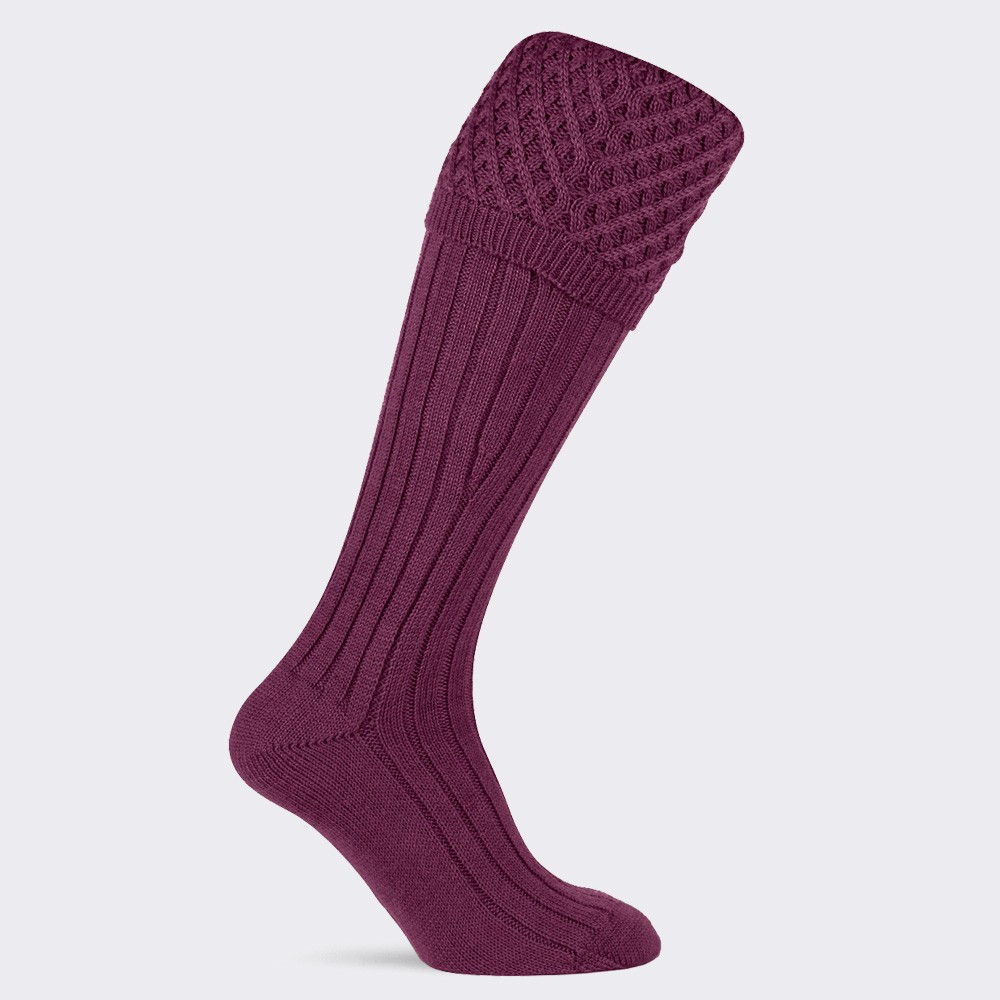Pennine The Chelsea sock Claret