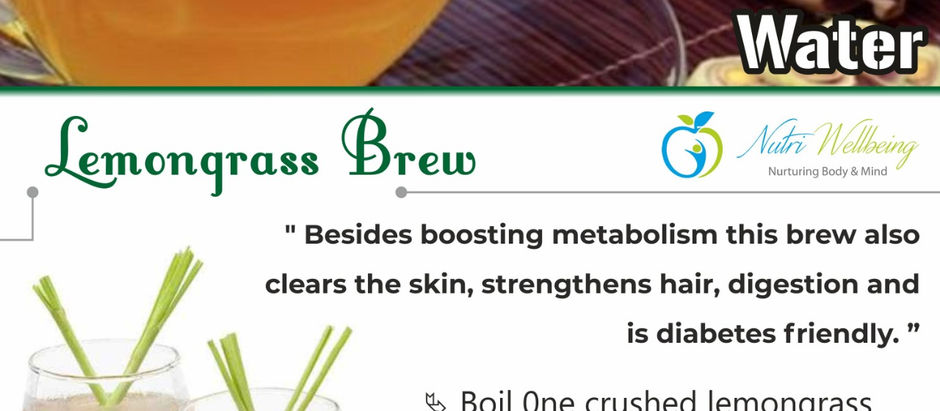 Lemongrass Brew Detox Water