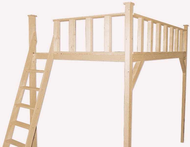 lit mezzanine 2 places pas cher | mezzanine sur mesure