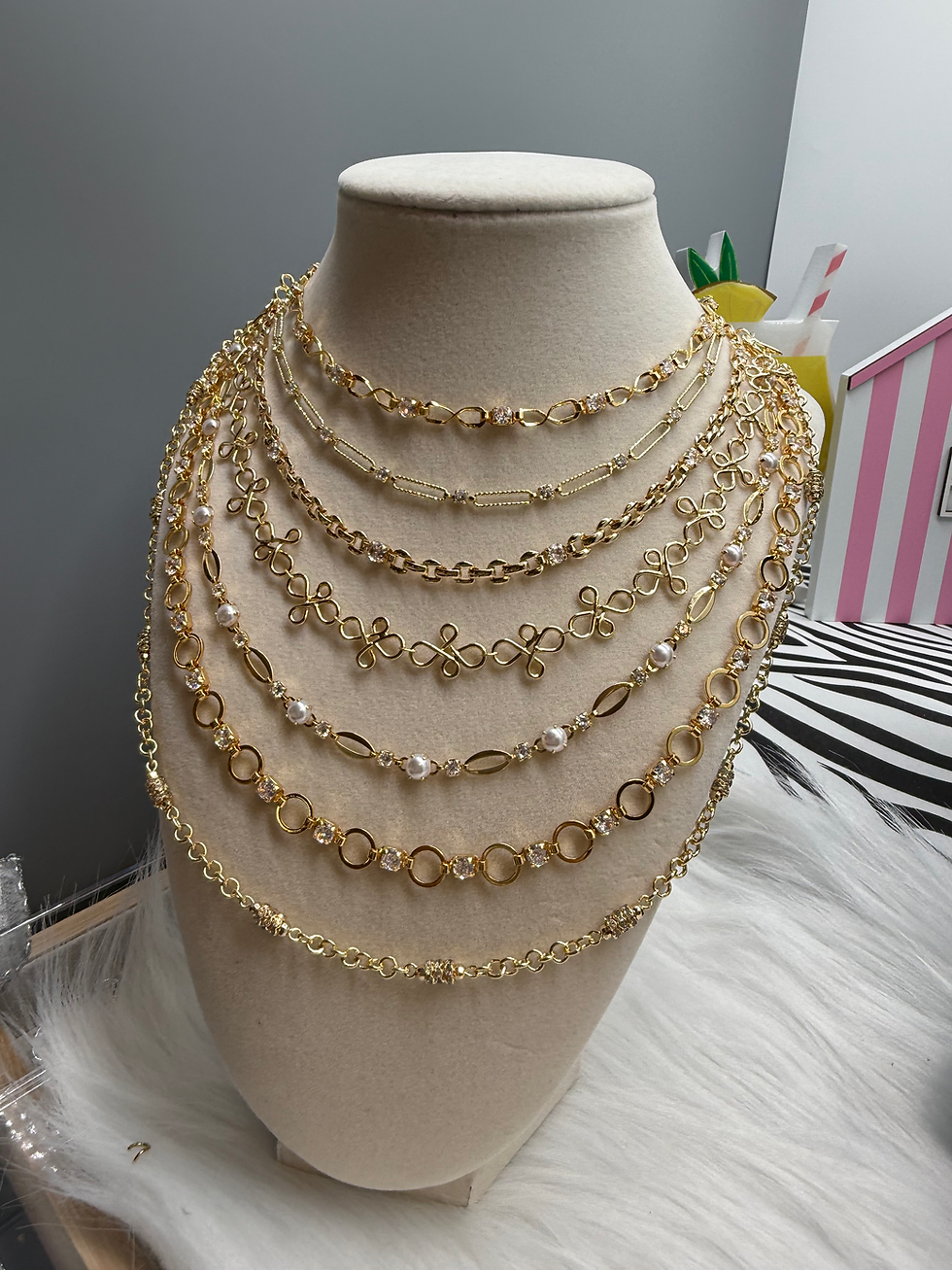 Thumbnail: 18k gold rhodium plated,copper,nickel free,hand made