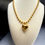 Thumbnail: 18k Gold Plated Stainless Steel Heart necklace 