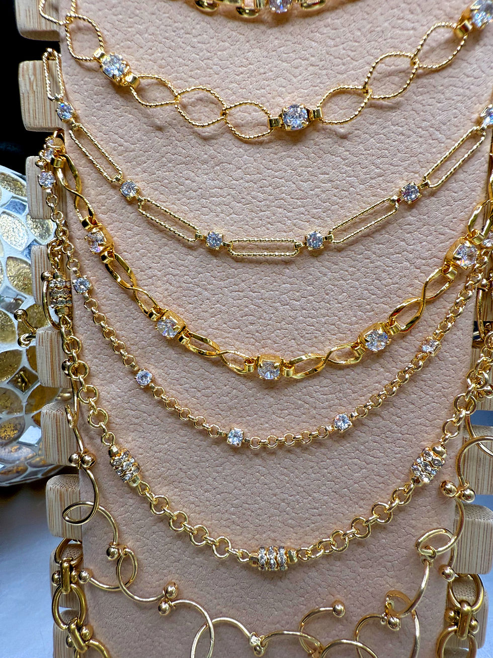 Thumbnail: Crystal & Rhinestone Bracelet 