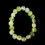 Thumbnail: Emrald Green Glass Beaded Bracelet 
