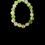 Thumbnail: Emrald Green Glass Beaded Bracelet 
