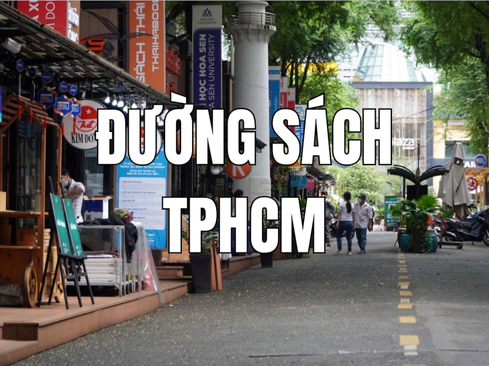 Đường sách TPHCM: Tọa độ văn hóa đọc và trải nghiệm lý tưởng ngay trung tâm quận 1