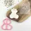 Thumbnail: Female sitting teddy bear Embosser with cutter