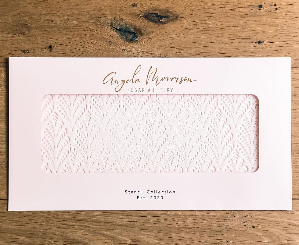 Thumbnail: Maria Jose Cake Stencil - Angela Morrison