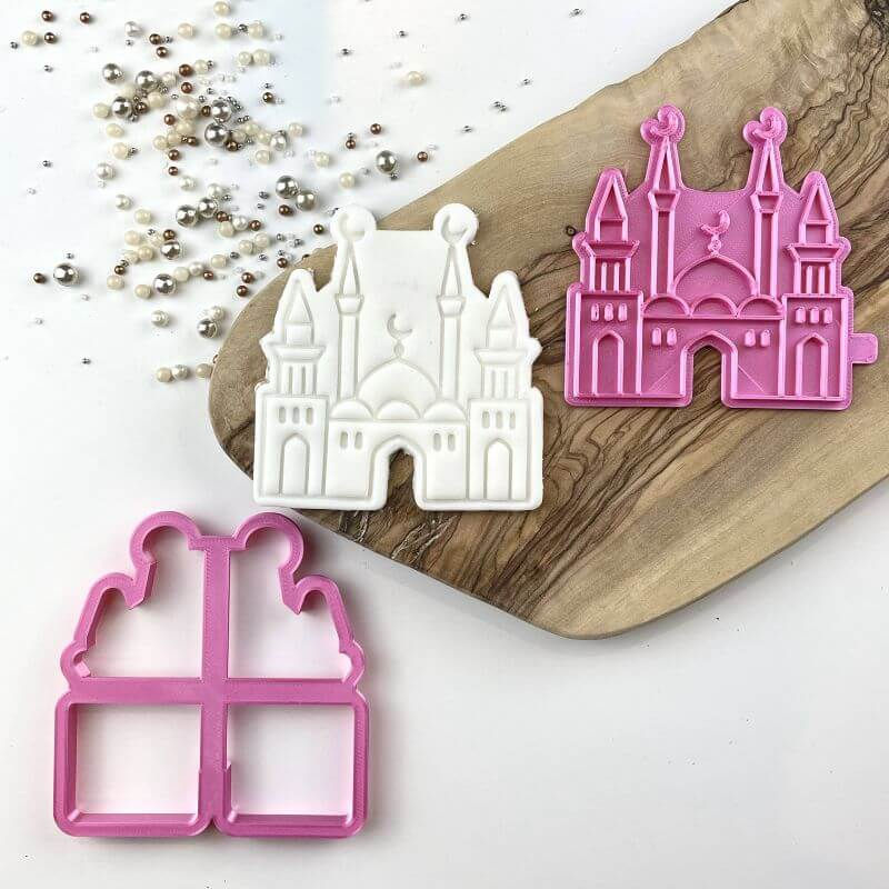 Decorative mosque cookies stamp