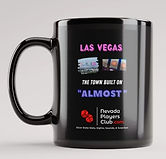 Black Town Built on Almost Mug.