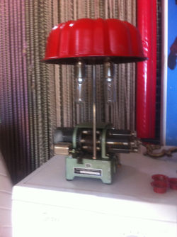 Steampunk lampe "Versa"