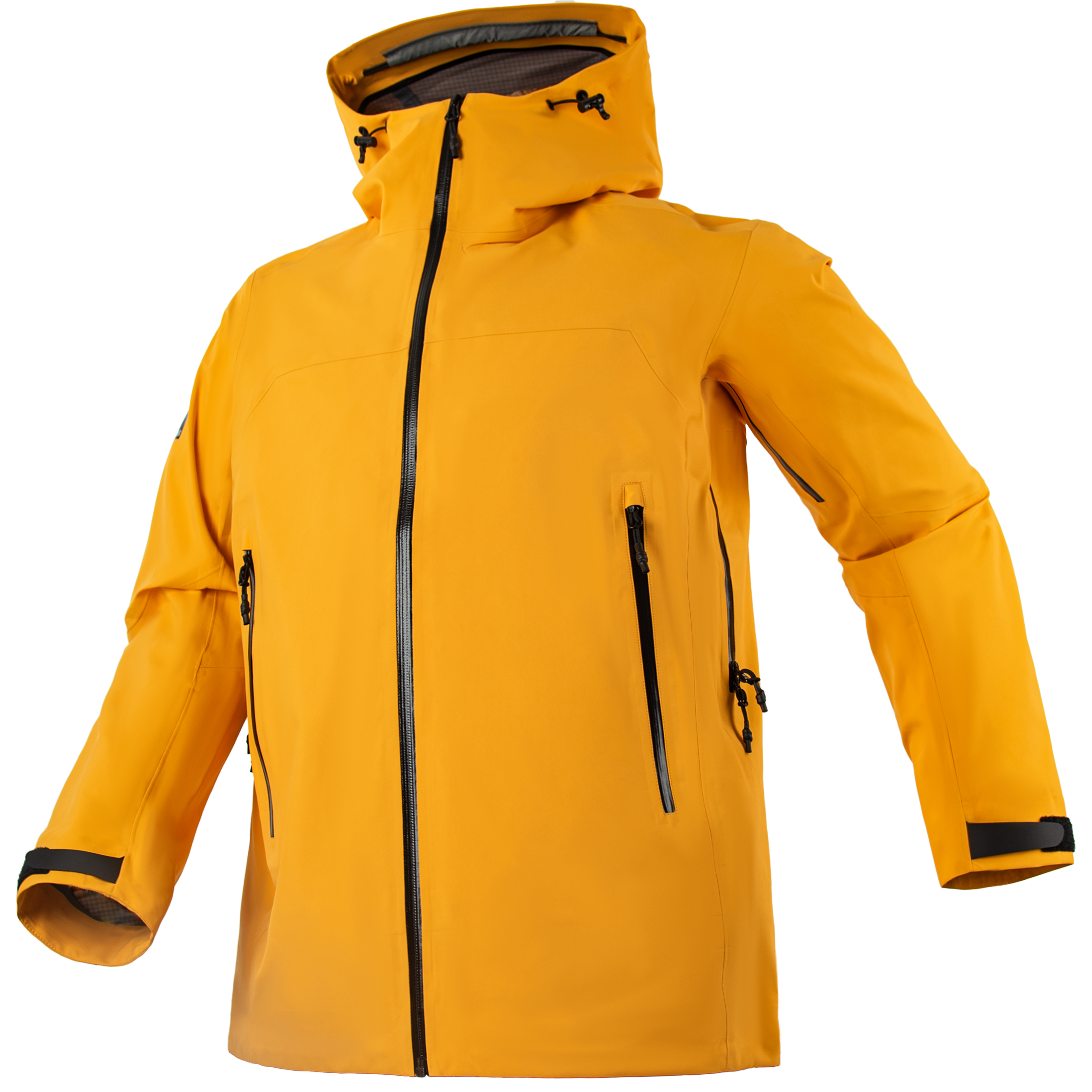 Montgear yellow alpine shell jacket