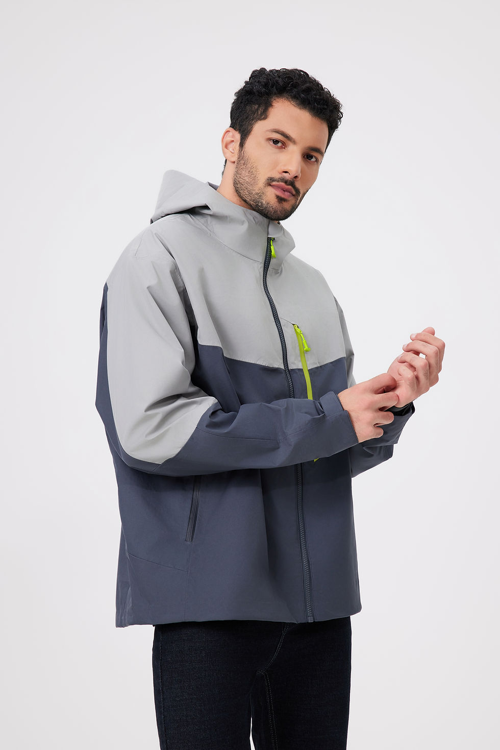 Thumbnail: 691J Heavy-Duty Fishing Rain Jacket - Marine Waterproof Shell