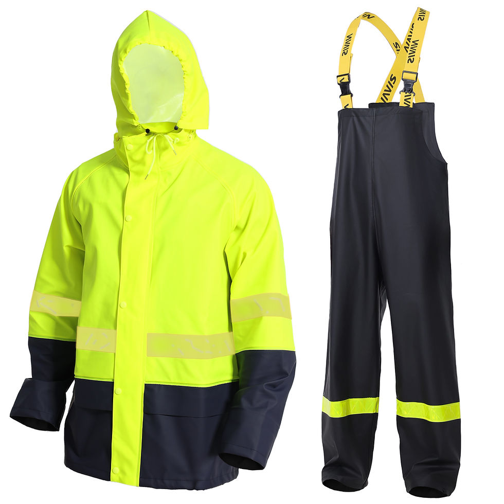 NR003 Workwear Rain Suit - Waterproof Jacket and Pants product image