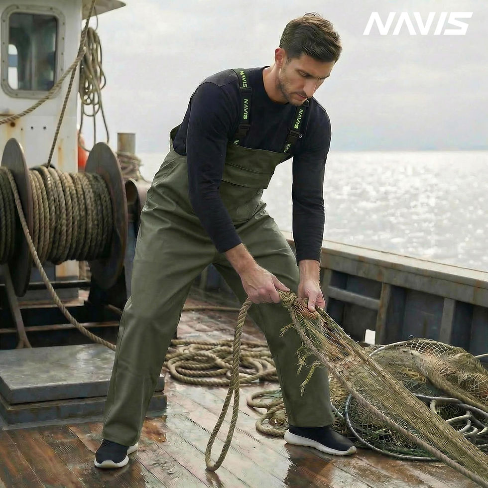 Sīktēls: Men’s PRO Workwear 3-Piece Rain Suit NW003