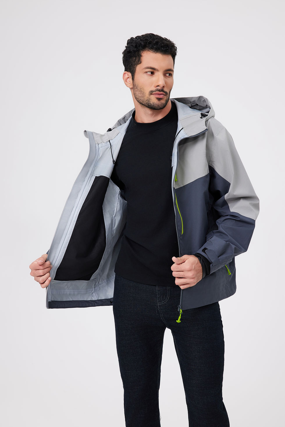 Thumbnail: 691J Heavy-Duty Fishing Rain Jacket - Marine Waterproof Shell