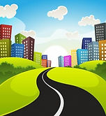 24149660-illustration-of-a-cartoon-road-