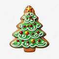 Image of Christmas tree cookie