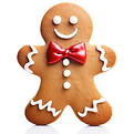 Image of Gingerbread man cookie