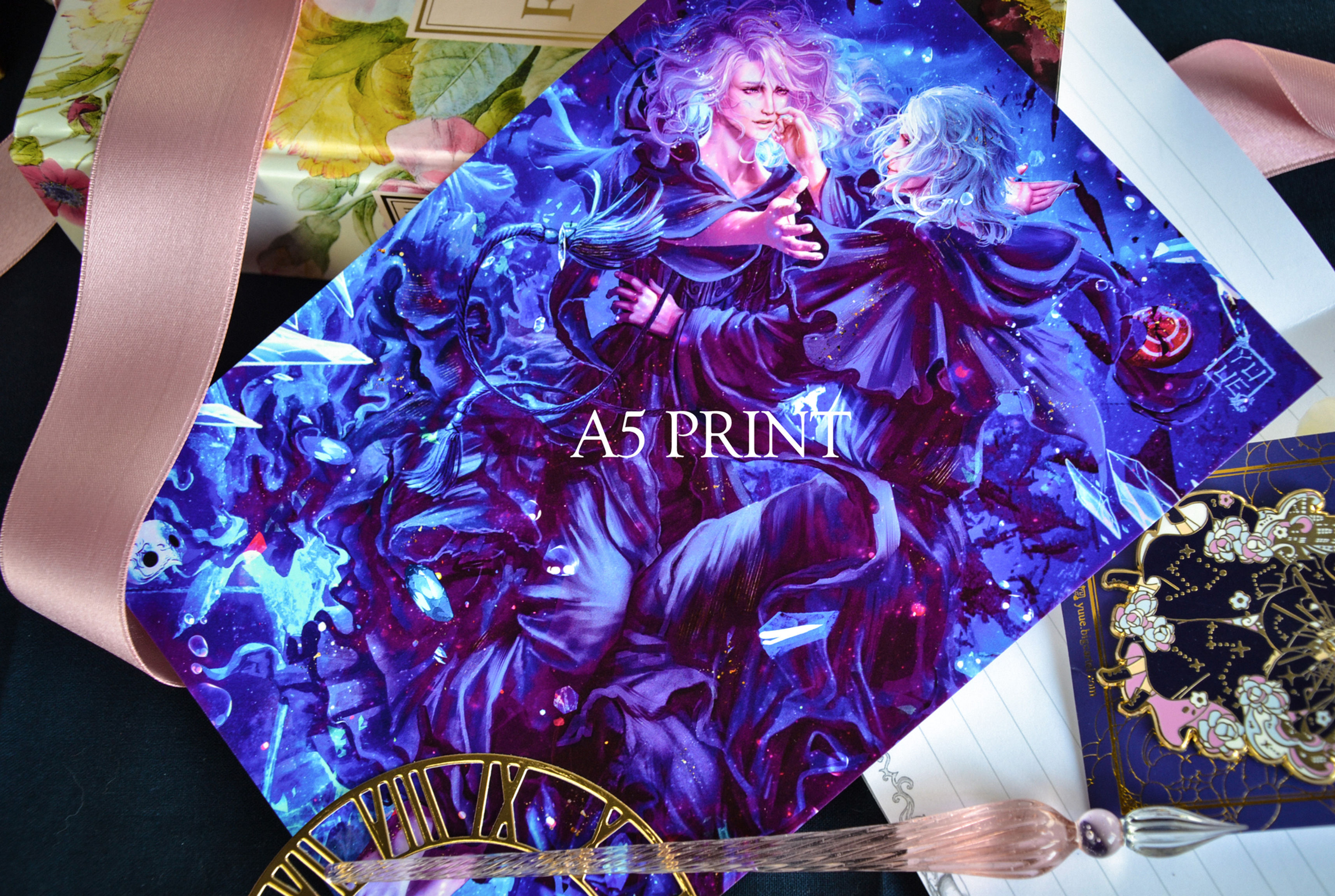 Twelve thousand years apart [Hythades]-A5 Print