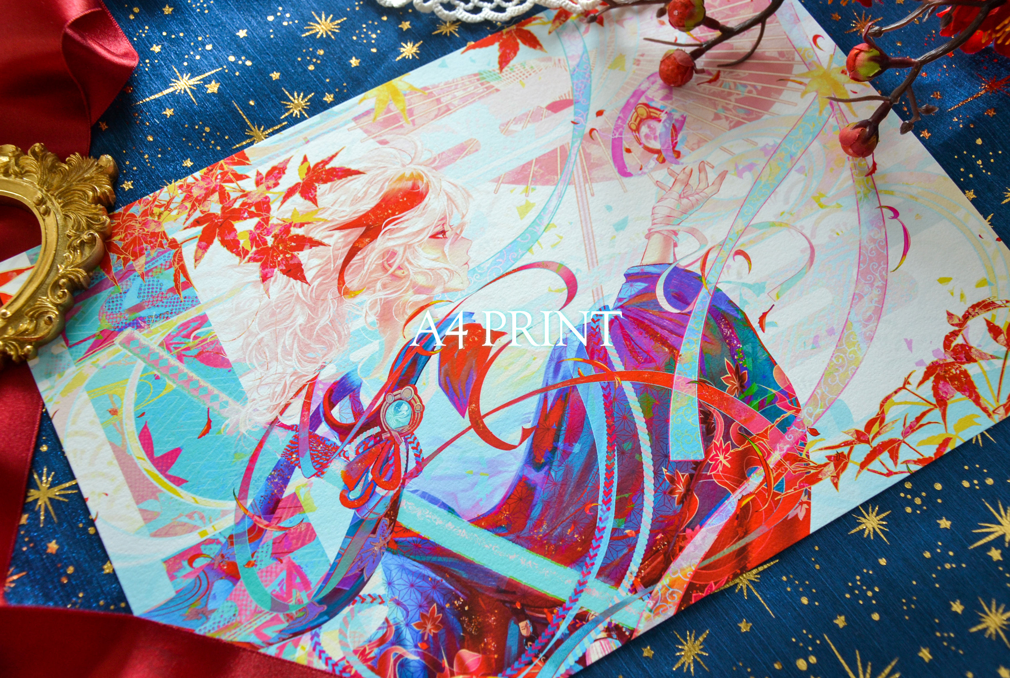 Voice in the wind [Kazuha]- A4 Print