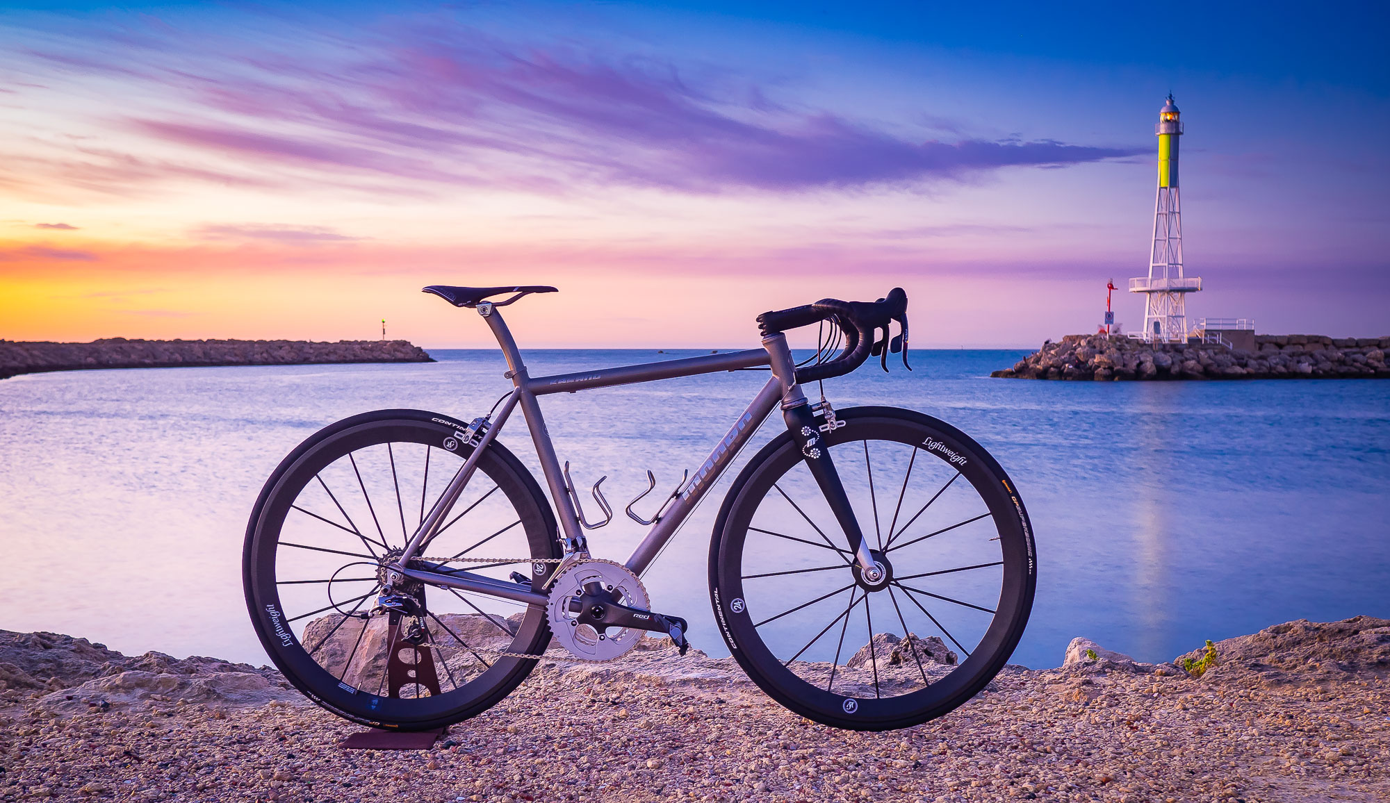 Mooro Cycles Custom titanium bicycle frames handmade in Australia