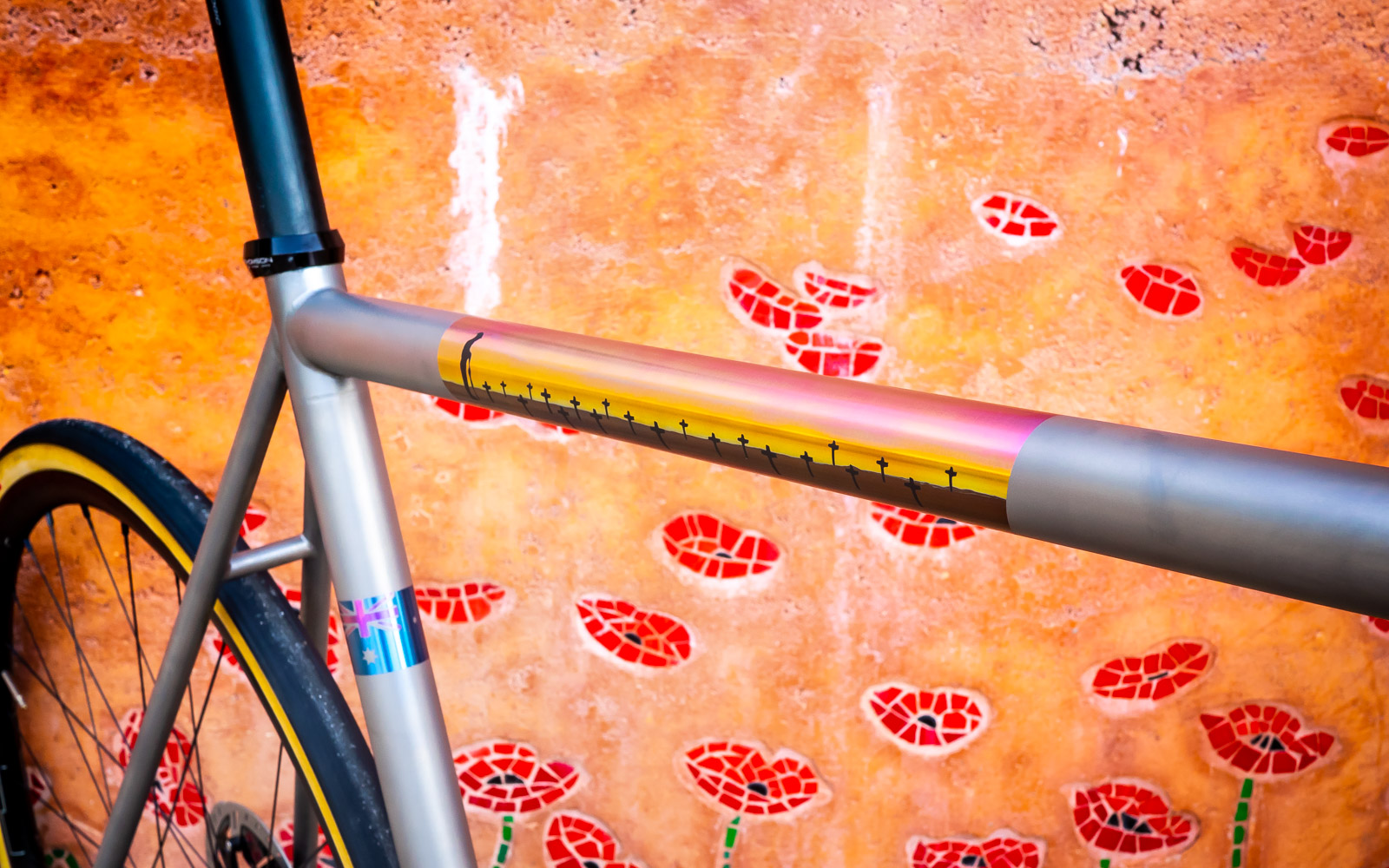 Mooro Cycles Custom titanium bicycle frames handmade in Australia