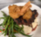 Seared Steak & Beer Battered Shrimp
