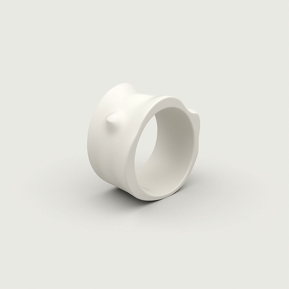 Sculptural Cuff Bracelet