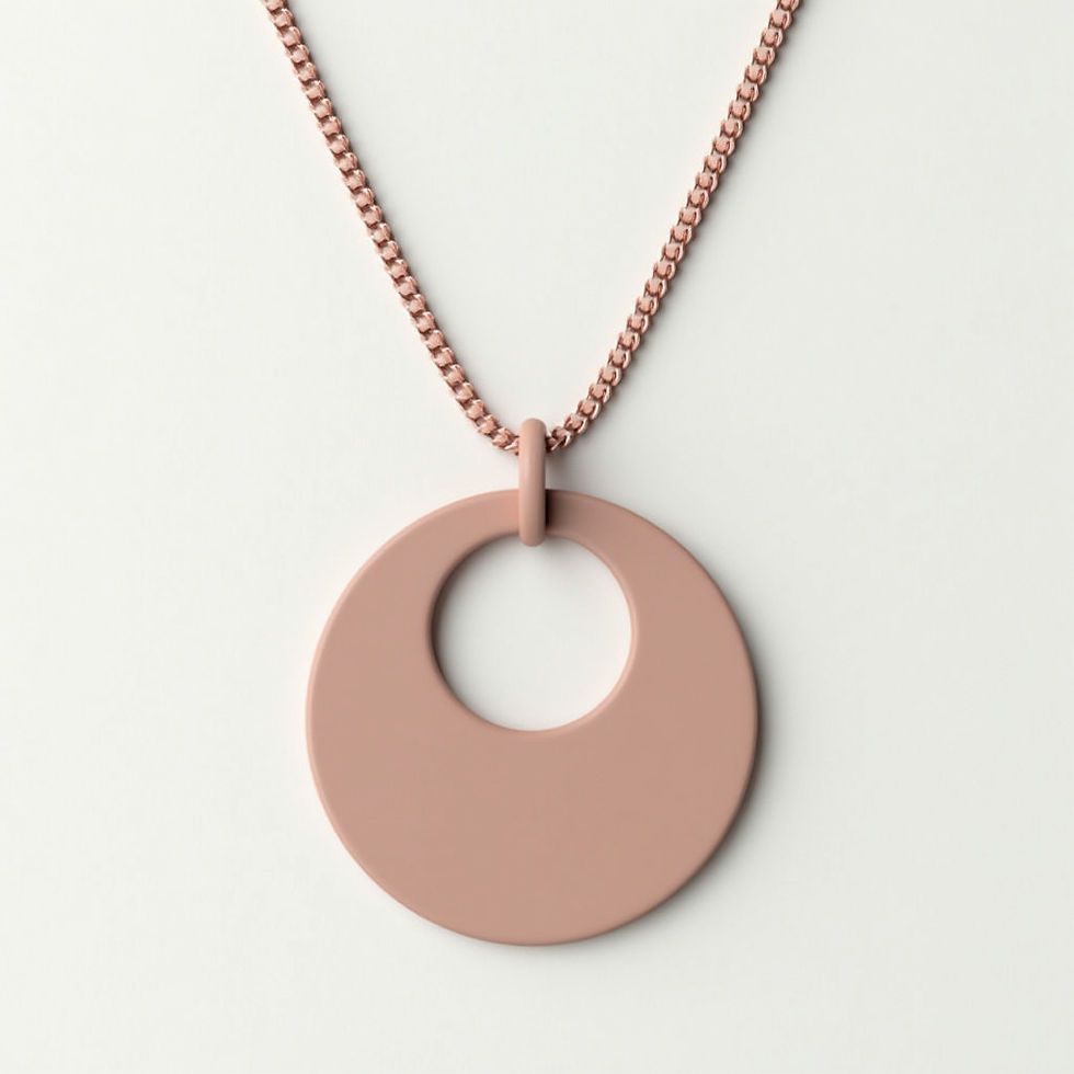 Geometric Pendant Necklace