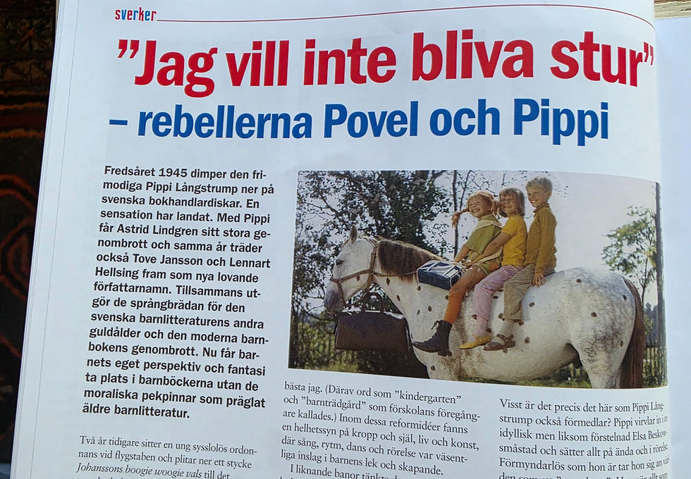 Rebellerna Povel och Pippi