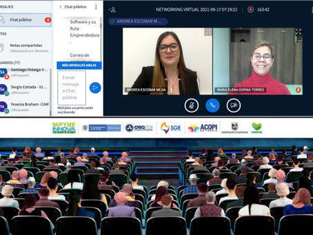 Sensaciones positivas dejó el evento Networking Virtual