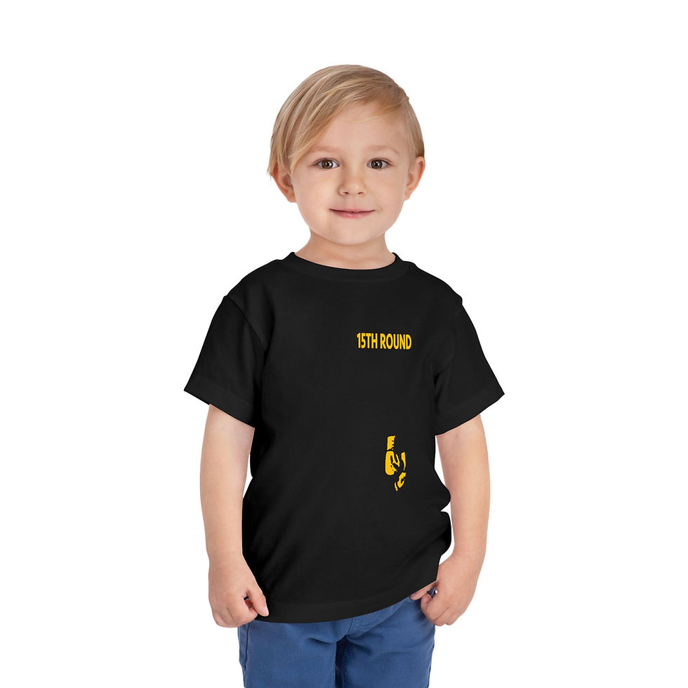 Thumbnail: Toddler Tee - 15th Round Boxing Logo Kids Shirt