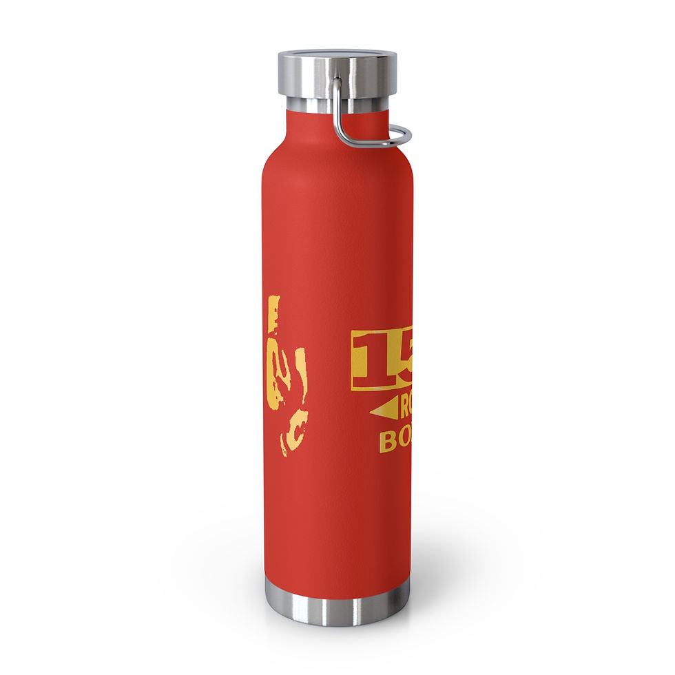 Thumbnail: Stainless Steel Water Bottle - 22oz Boxing Inspired Design