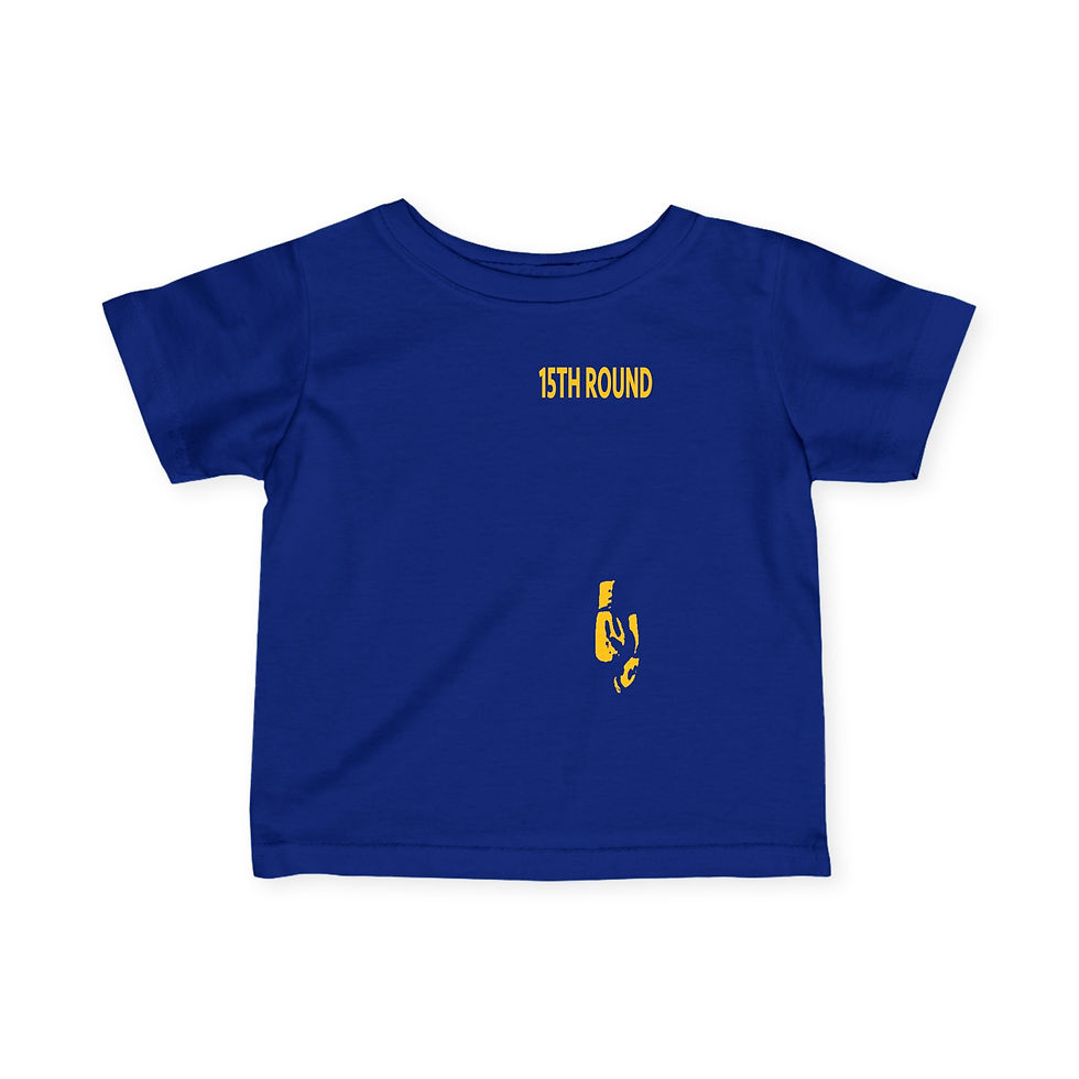 Thumbnail: Infant Boxing Tee - 15th Round Gym Shirt for Kids
