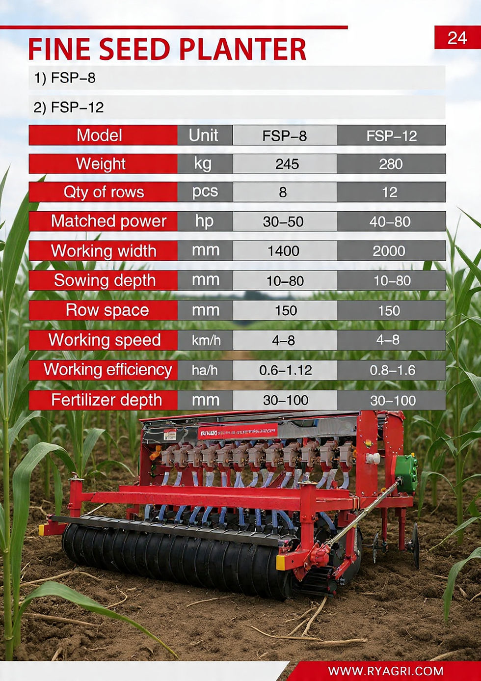 Thumbnail: 12 Row Fine Seed Planter