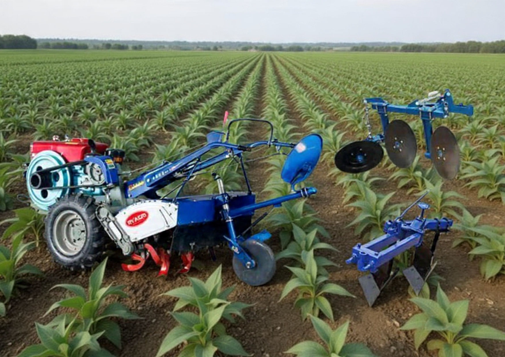 Walk Behind Tractor Combo