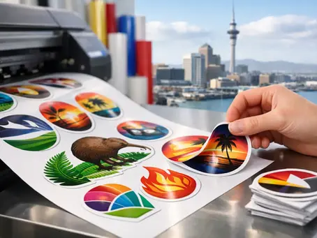Vinyl Sticker Printing Auckland That Lasts