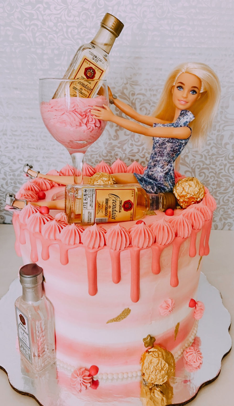 Cake #4 - Barbie Cake (upgrade)