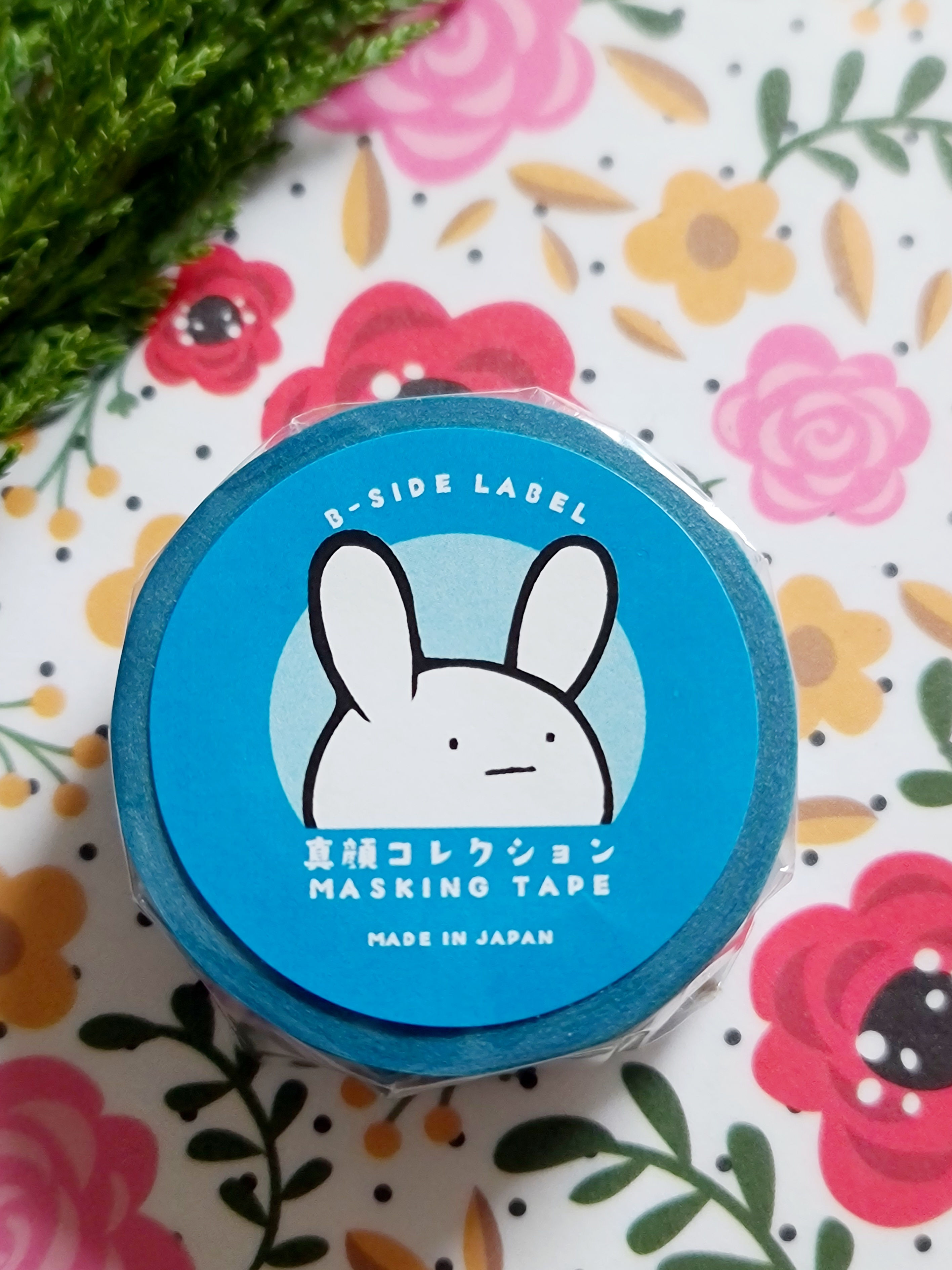 B-SIDE LABEL washi tape - blue