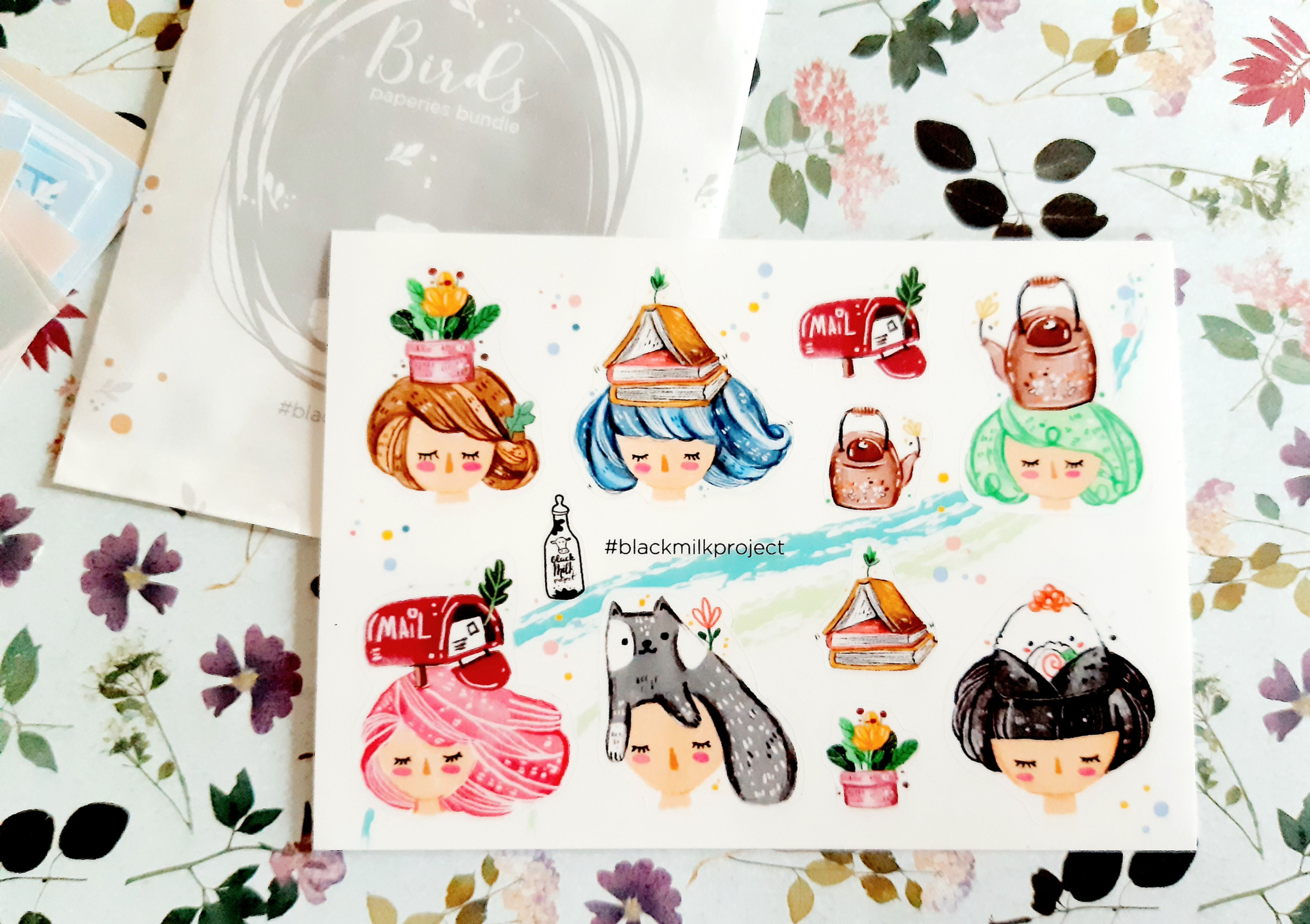 OH MY HEAD - Stickers - Black Milk Project