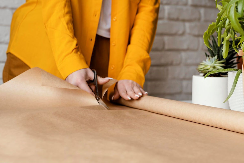 Papel kraft para envolver