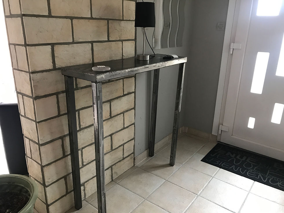 Miniature : Console métal