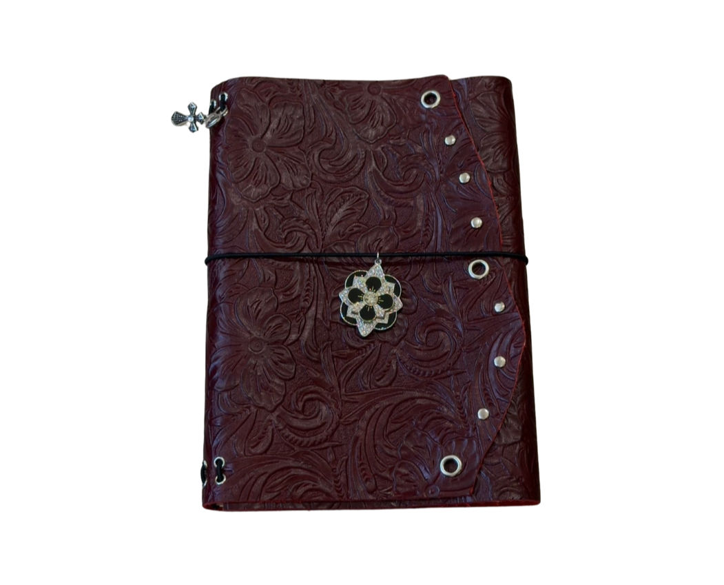 A5 Oxblood Leather Journal