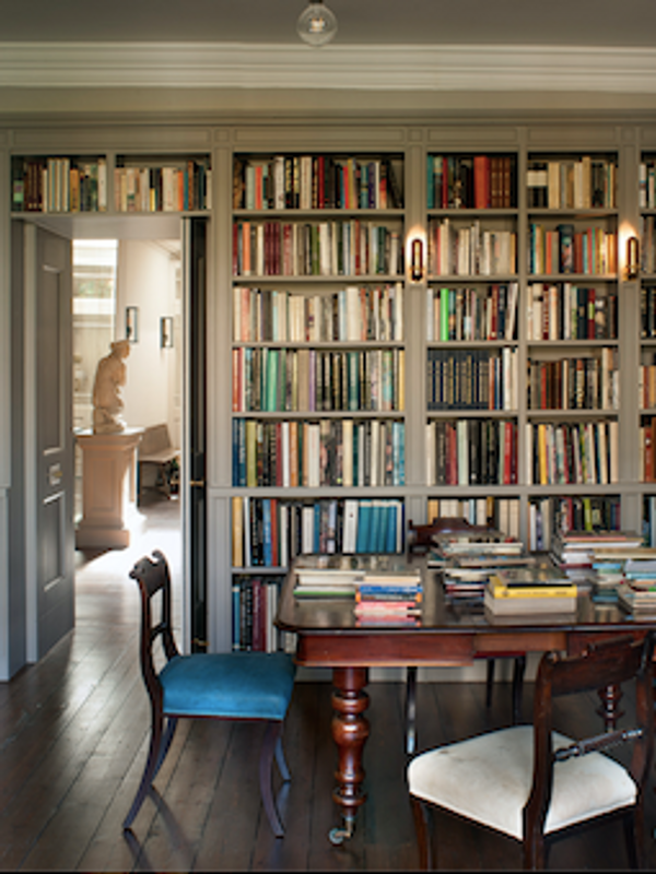 Library joinery, Holland Park Avenue