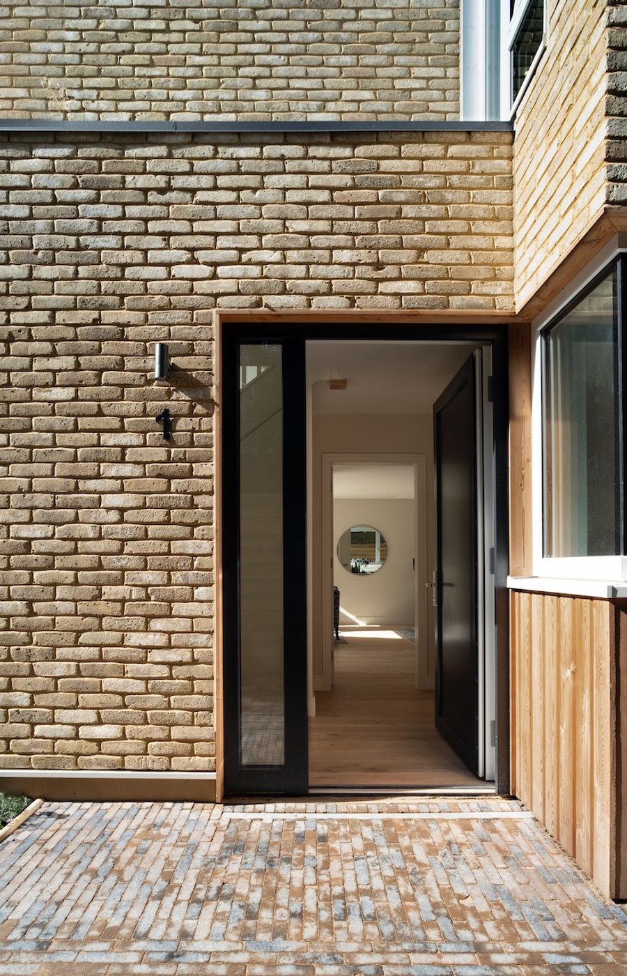 Front entrance, Crouch End mews