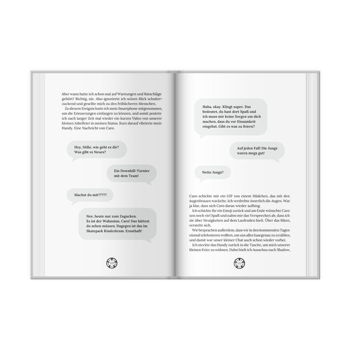 Buchsatz - Night Biker