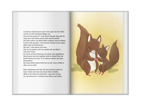 Buchsatz - Eichhörnchenbrüder